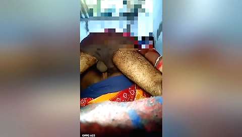 A young girl with a cute face is riding her cock in front