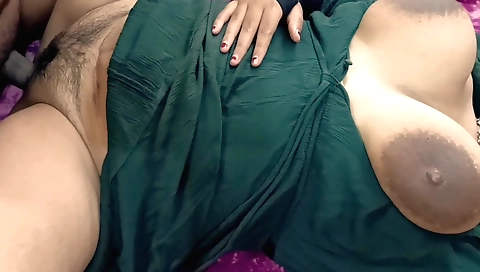 Indian stepbrother fucked big tit stepsis in the forest