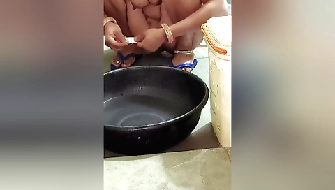 Horny indian beaut girl is having fun with herself