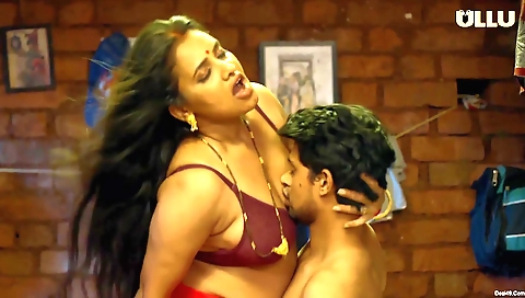 Lovely milf with a great big booty makes him horny